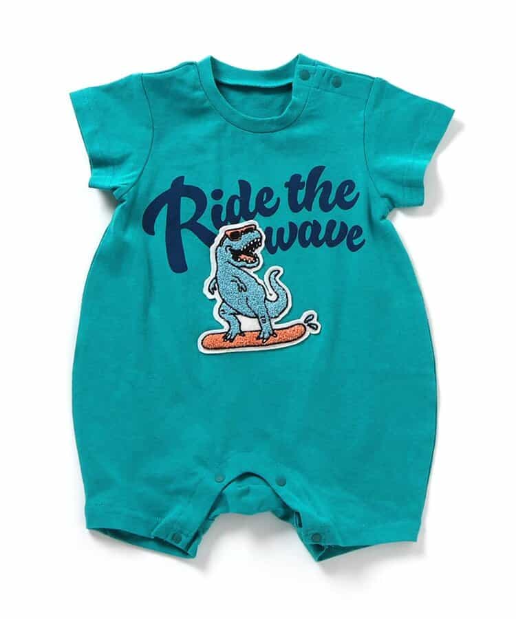 BREEZE Furry Pattern Jumpsuit (70-80cm) for Boys and Girls (Summer)