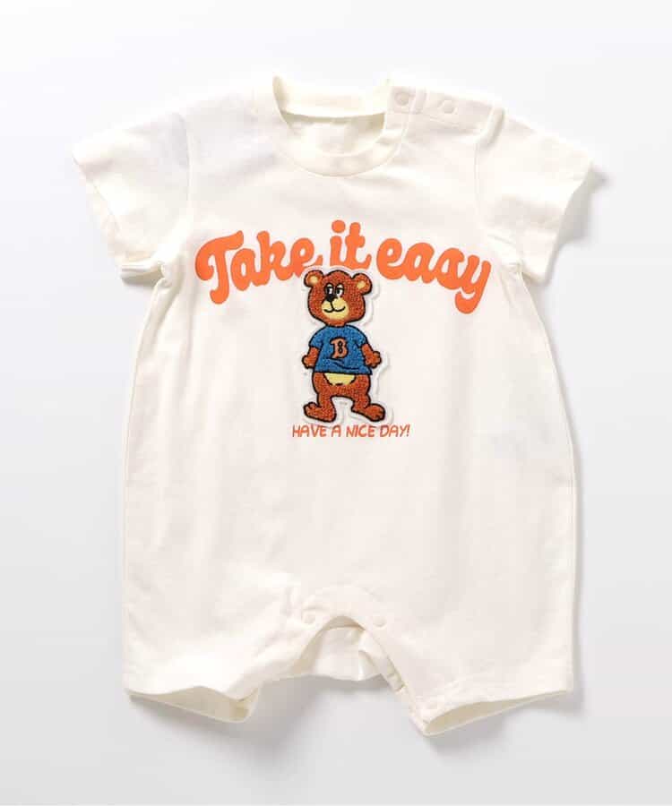 BREEZE Furry Pattern Jumpsuit (70-80cm) for Boys and Girls (Summer)