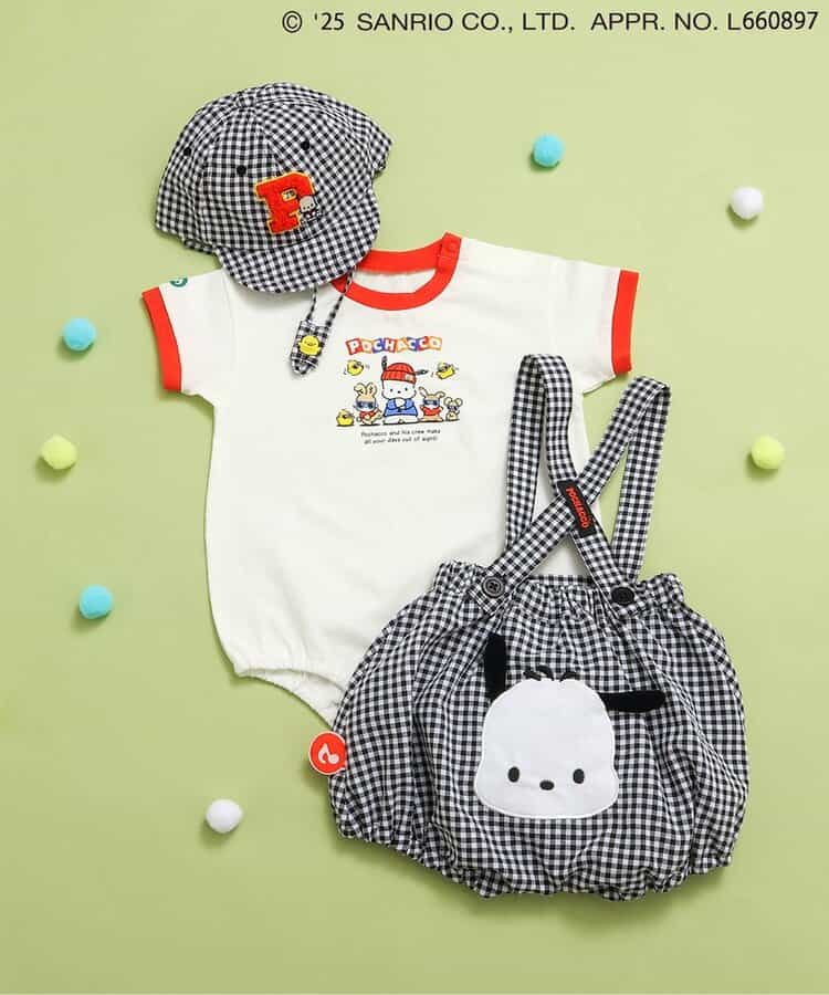 BREEZE x Sanrio Jumpsuit (70-80cm) for Boys and Girls (Summer)