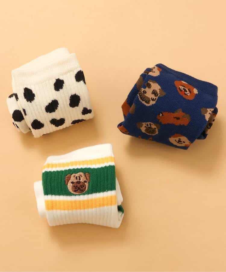 BR#22EE Socks (3 pairs, 13-21cm) - Direct from Japan