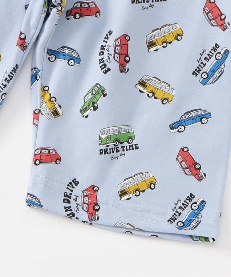 Japanese children's clothing BREEZE pajamas 80-140cm boys' and girls' summer pajamas series