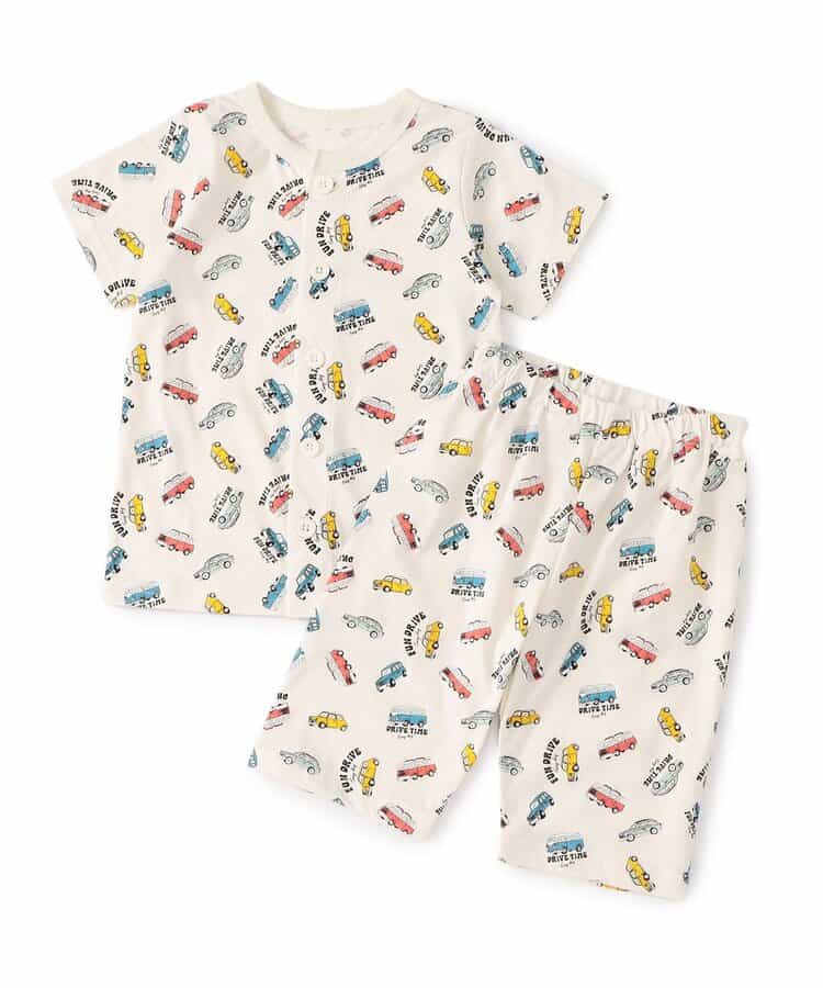 Japanese children's clothing BREEZE pajamas 80-140cm boys' and girls' summer pajamas series