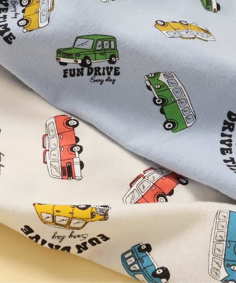 Japanese children's clothing BREEZE pajamas 80-140cm boys' and girls' summer pajamas series