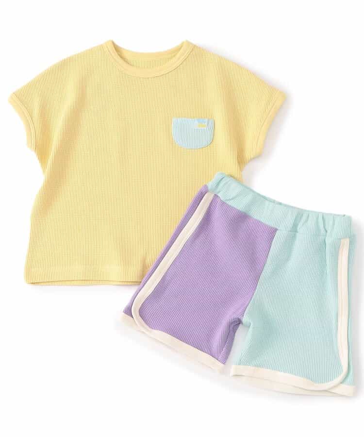 Japanese children's clothing BREEZE pajamas 80-150cm boys' and girls' summer pajamas series