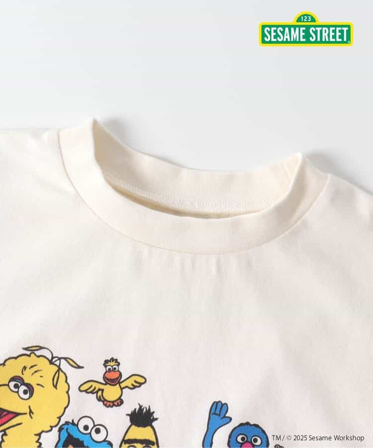 BREEZE x SESAME STREET Pajamas (80-130cm) for Boys and Girls (Summer Pajamas)