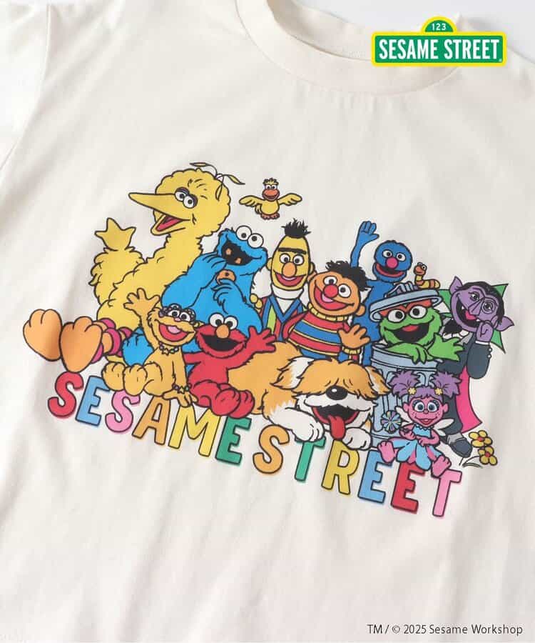 BREEZE x SESAME STREET Pajamas (80-130cm) for Boys and Girls (Summer Pajamas)