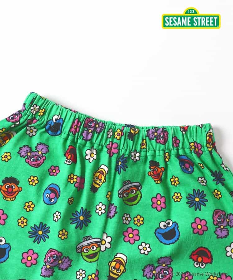 BREEZE x SESAME STREET Pajamas (80-130cm) for Boys and Girls (Summer Pajamas)