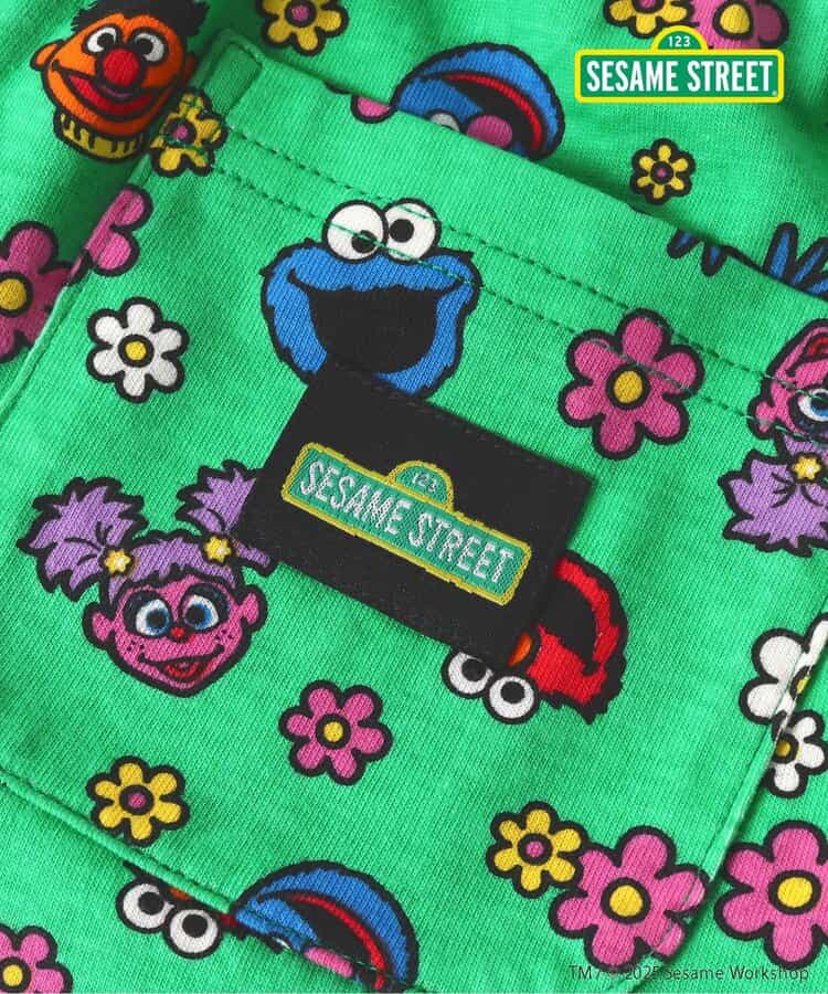 BREEZE x SESAME STREET Pajamas (80-130cm) for Boys and Girls (Summer Pajamas)