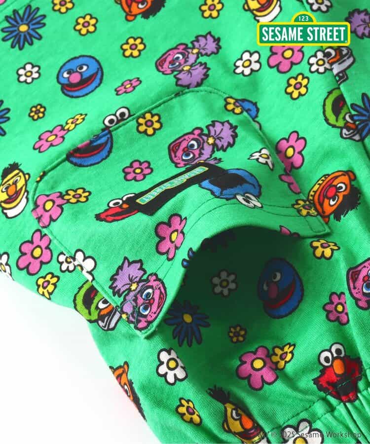 BREEZE x SESAME STREET Pajamas (80-130cm) for Boys and Girls (Summer Pajamas)