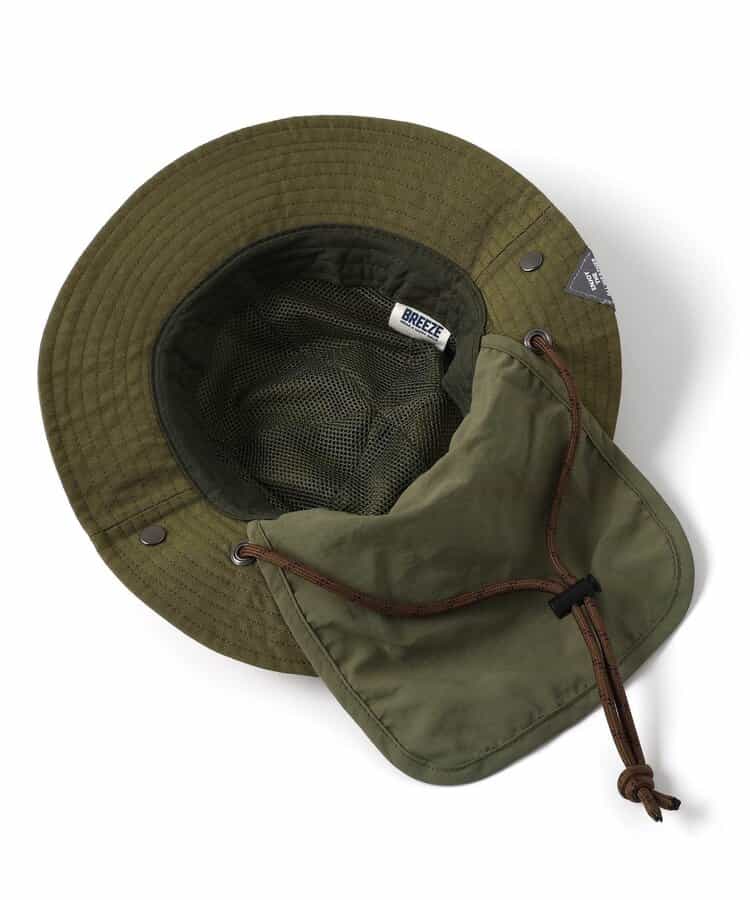 BREEZE UV-proof and waterproof bucket hat (50-58cm) shipped directly from Japan
