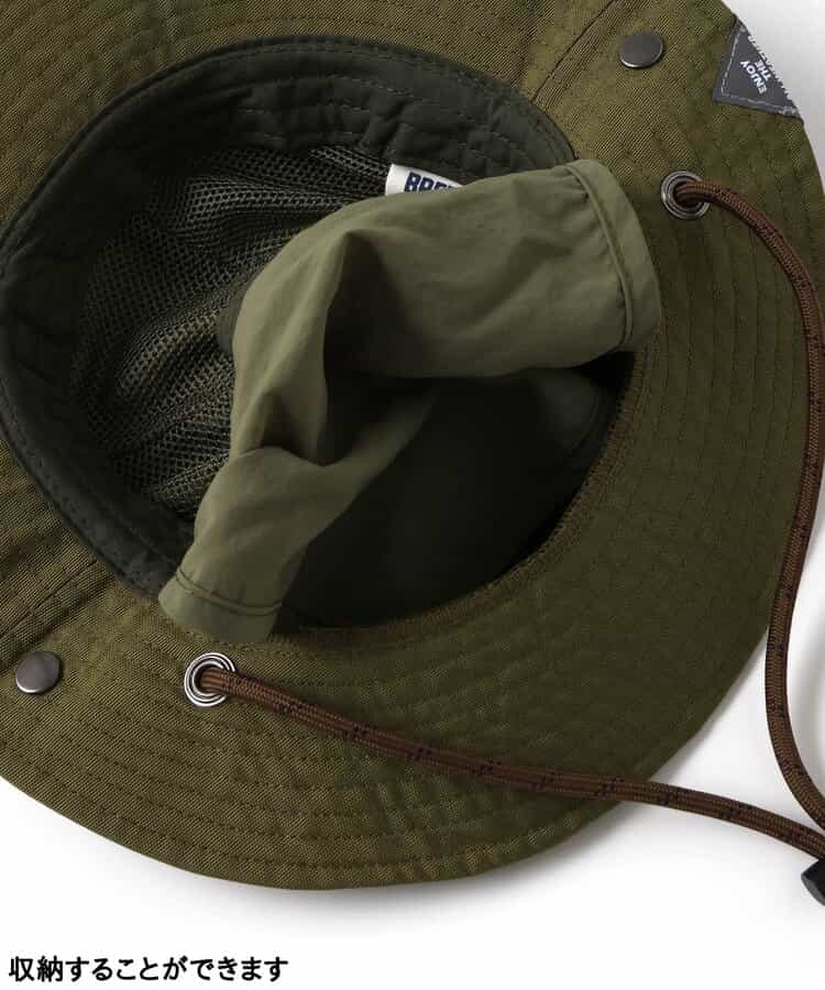 BREEZE UV-proof and waterproof bucket hat (50-58cm) shipped directly from Japan