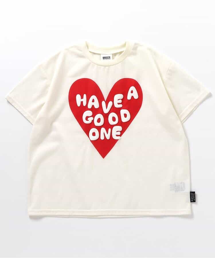 Japanese children's clothing BREEZE quick-drying series printed short-sleeved tops 80-150cm boys'/girls' summer TOPS