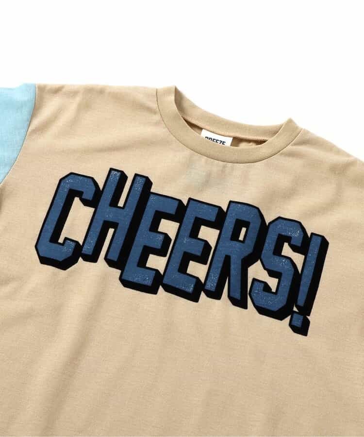 Japanese children's clothing BREEZE quick-drying series printed short-sleeved tops 80-150cm boys'/girls' summer TOPS