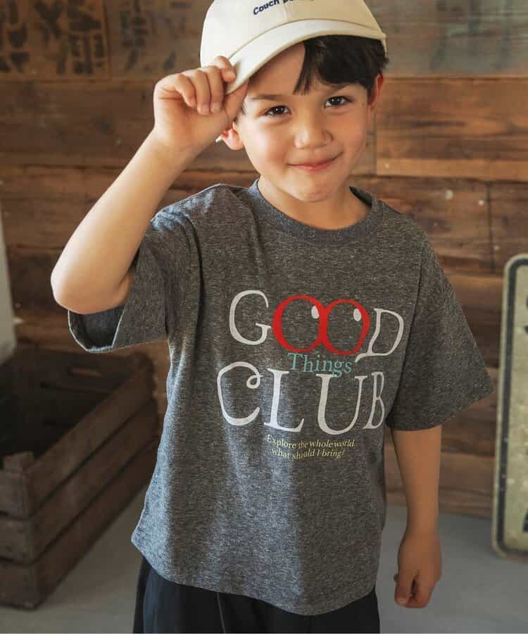 BREEZE Japanese children's clothing holiday style printed tops 80-150cm boys/girls summer TOPS