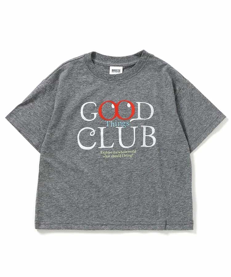 BREEZE Japanese children's clothing holiday style printed tops 80-150cm boys/girls summer TOPS