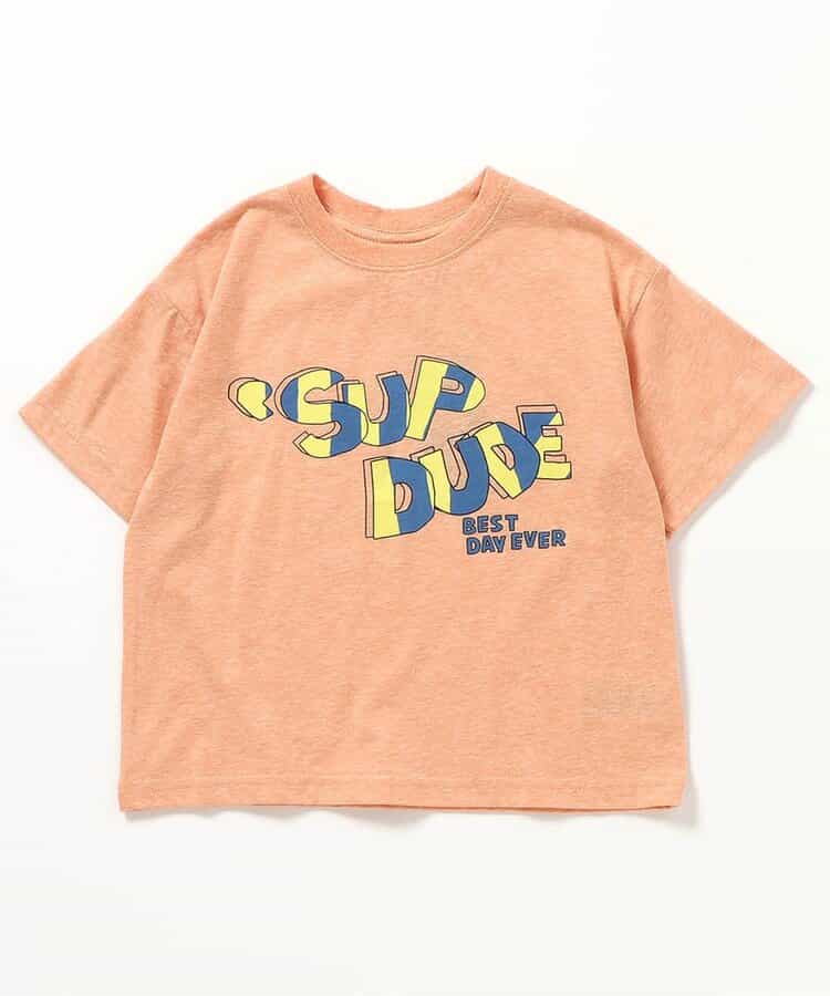 BREEZE Japanese children's clothing holiday style printed tops 80-150cm boys/girls summer TOPS