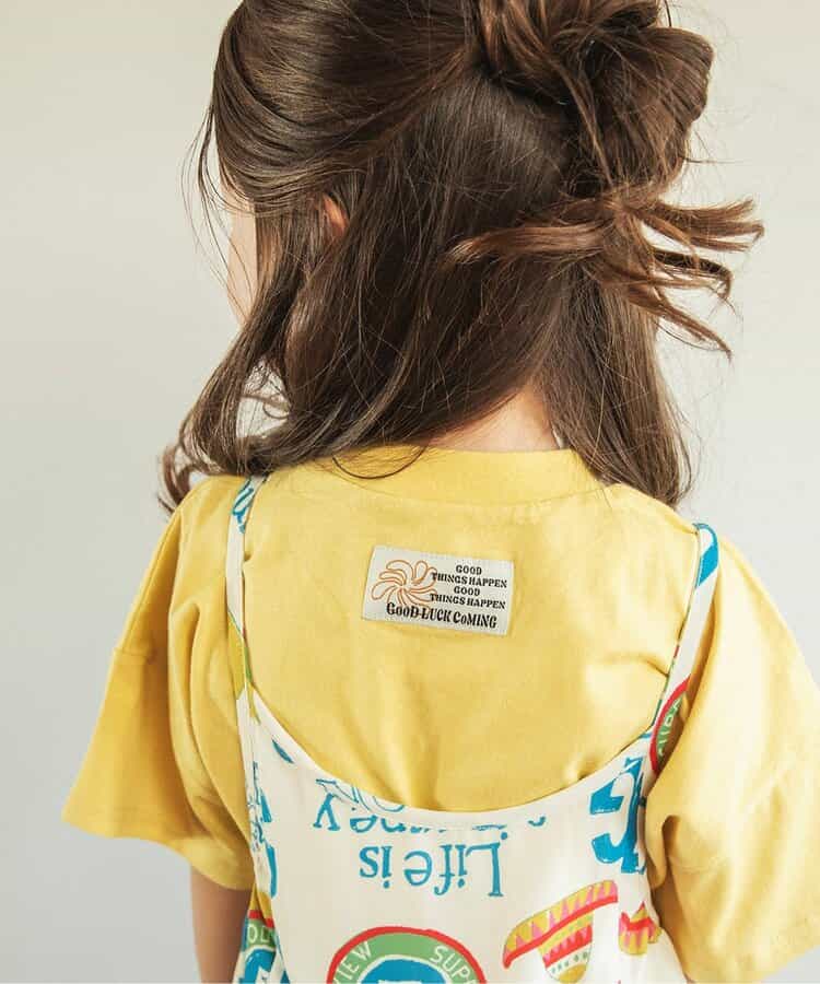 BREEZE Japanese Kids' Vacation Style Embroidered Tops (80-140cm) for Boys and Girls Summer PANTS