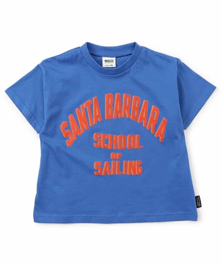 Japanese children's clothing BREEZE printed short-sleeved tops 80-150cm boys/girls summer TOPS