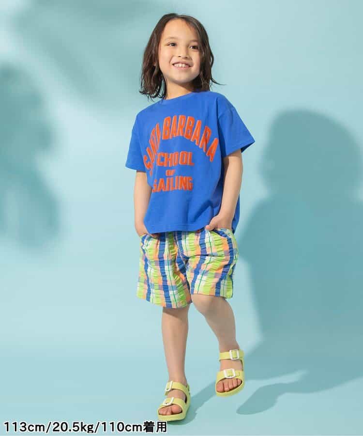 Japanese children's clothing BREEZE printed short-sleeved tops 80-150cm boys/girls summer TOPS
