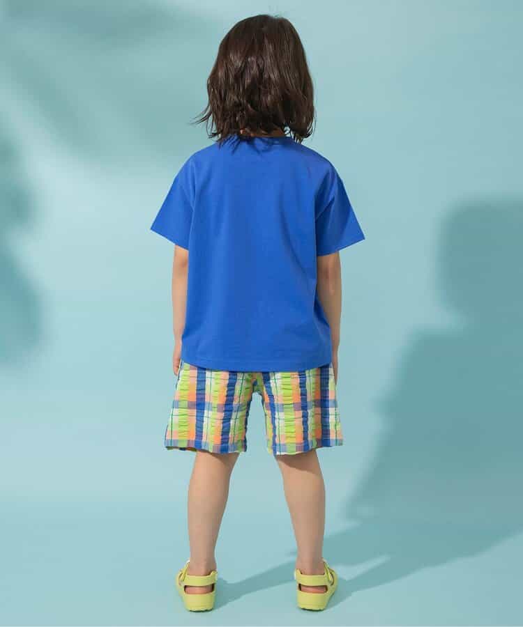 Japanese children's clothing BREEZE printed short-sleeved tops 80-150cm boys/girls summer TOPS
