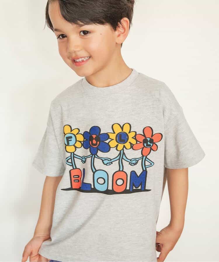 Japanese children's clothing BREEZE printed short-sleeved tops 80-150cm boys/girls summer TOPS