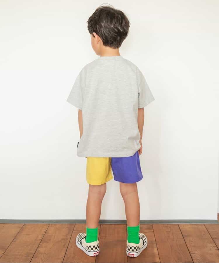 Japanese children's clothing BREEZE printed short-sleeved tops 80-150cm boys/girls summer TOPS