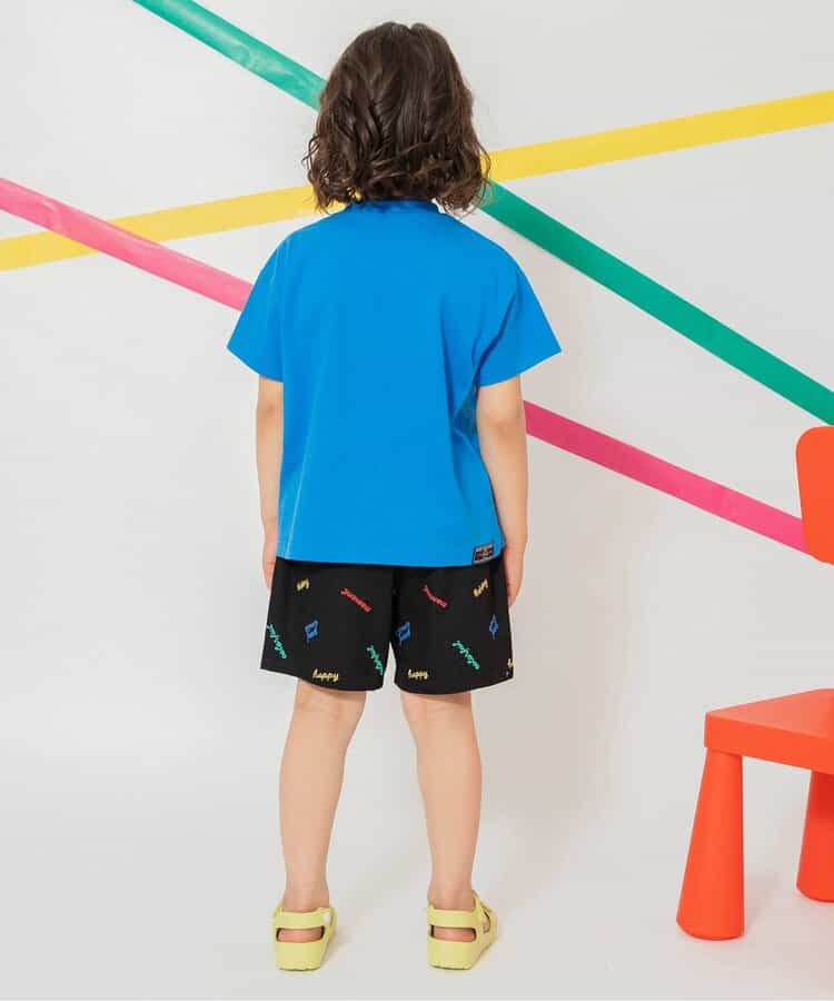 Japanese children's clothing BREEZE 3D fur pattern top 80-140cm boys/girls summer TOPS
