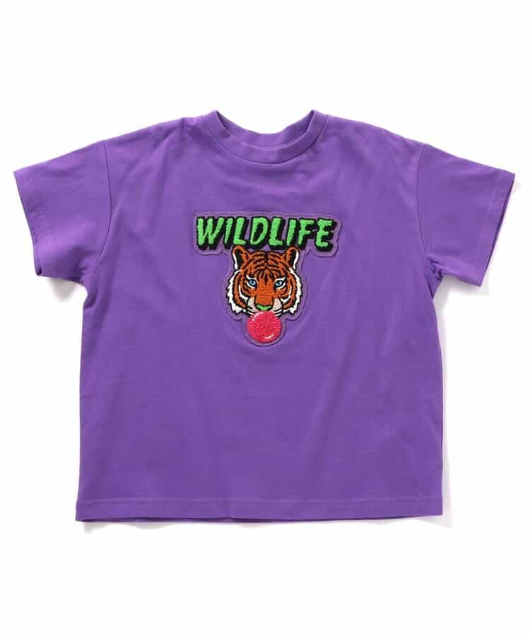 Japanese children's clothing BREEZE 3D fur pattern top 80-140cm boys/girls summer TOPS