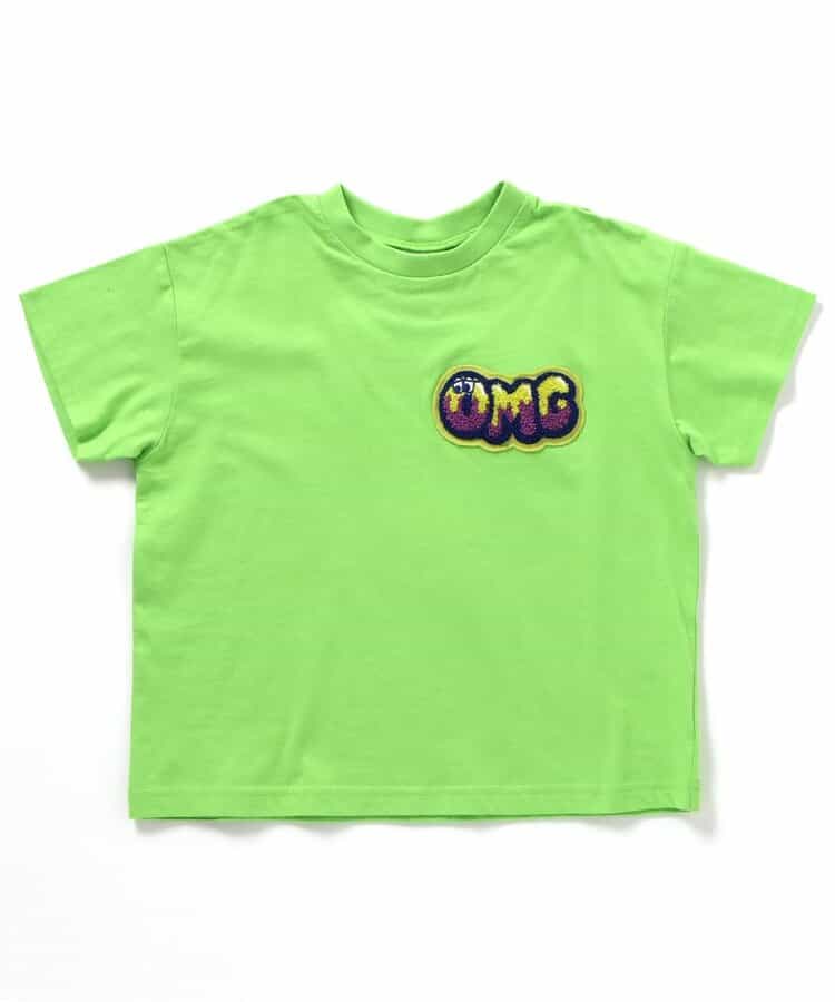 Japanese children's clothing BREEZE 3D fur pattern top 80-140cm boys/girls summer TOPS