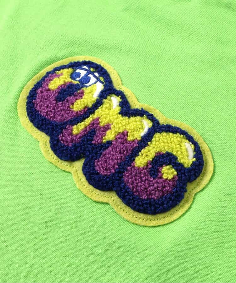 Japanese children's clothing BREEZE 3D fur pattern top 80-140cm boys/girls summer TOPS