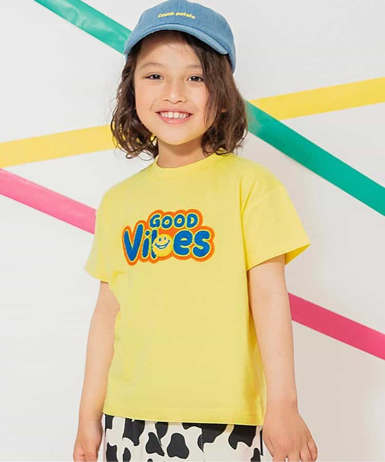 Japanese children's clothing BREEZE 3D fur pattern top 80-140cm boys/girls summer TOPS