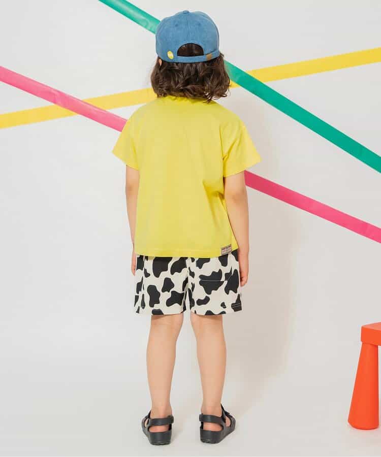 Japanese children's clothing BREEZE 3D fur pattern top 80-140cm boys/girls summer TOPS