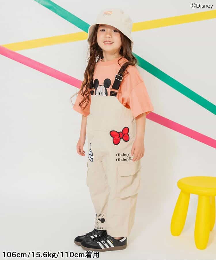 Japanese children's clothing BREEZE x Disney printed tops 80-140cm boys/girls summer TOPS