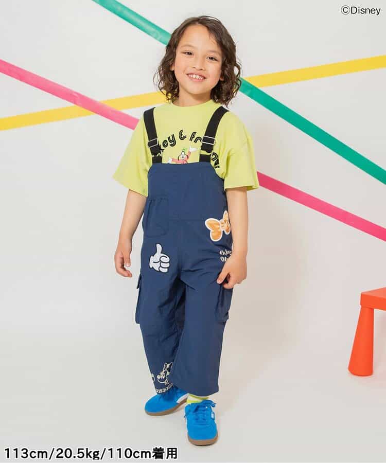 Japanese children's clothing BREEZE x Disney printed tops 80-140cm boys/girls summer TOPS