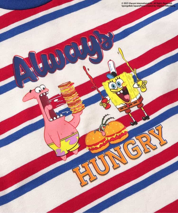 BREEZE x SpongeBob SquarePants Print Tops (80-140cm) for Boys and Girls (Summer)