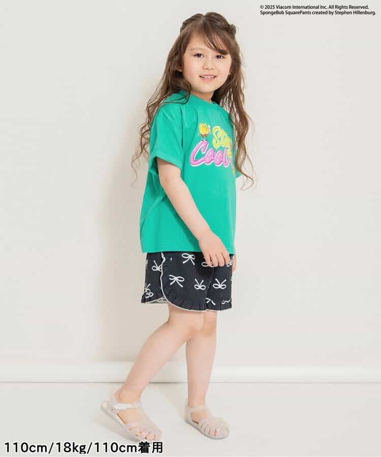 BREEZE x SpongeBob SquarePants Print Tops (80-140cm) for Boys and Girls (Summer)