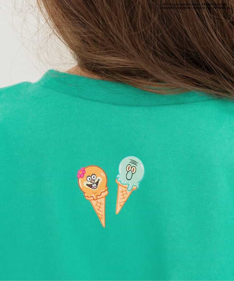BREEZE x SpongeBob SquarePants Print Tops (80-140cm) for Boys and Girls (Summer)