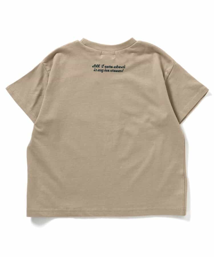 Japanese children's clothing BREEZE printed tops 80-160cm boys/girls summer TOPS