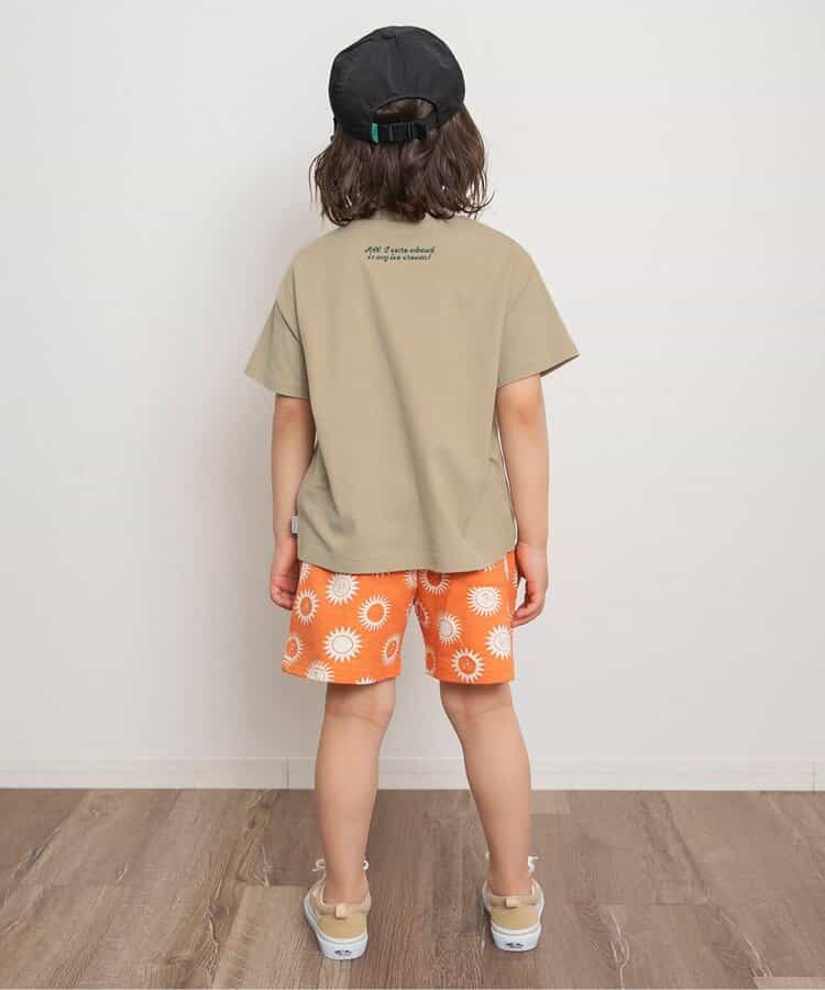 Japanese children's clothing BREEZE printed tops 80-160cm boys/girls summer TOPS