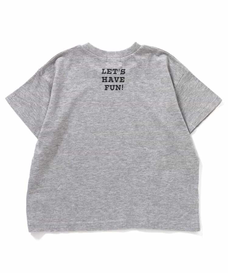 Japanese children's clothing BREEZE printed tops 80-160cm boys/girls summer TOPS
