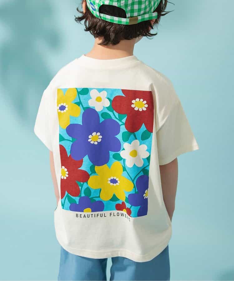 Japanese children's clothing BREEZE printed tops 80-160cm boys/girls summer TOPS