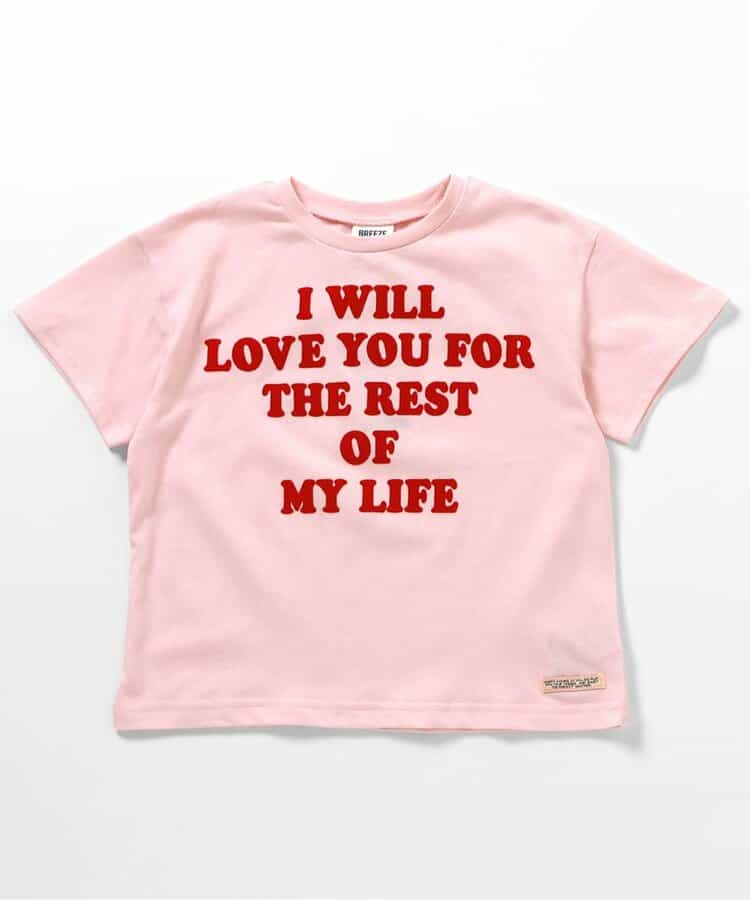 Japanese children's clothing BREEZE printed short-sleeved tops 80-140cm boys/girls summer TOPS