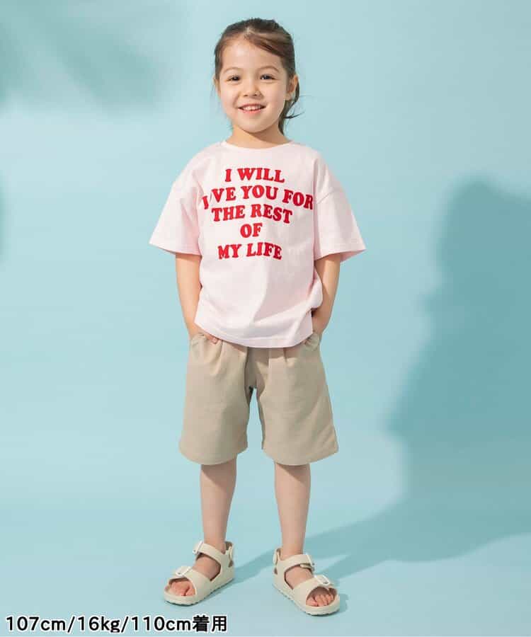 Japanese children's clothing BREEZE printed short-sleeved tops 80-140cm boys/girls summer TOPS