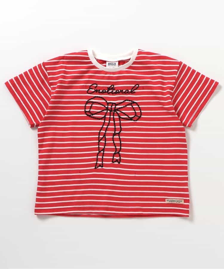 Japanese children's clothing BREEZE printed short-sleeved tops 80-140cm boys/girls summer TOPS