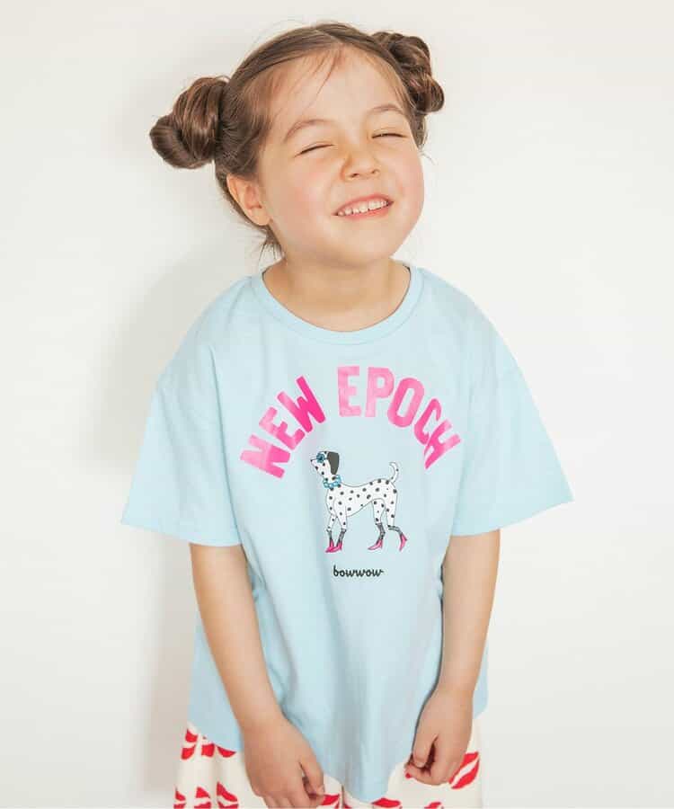 Japanese children's clothing BREEZE printed short-sleeved tops 80-140cm boys/girls summer TOPS