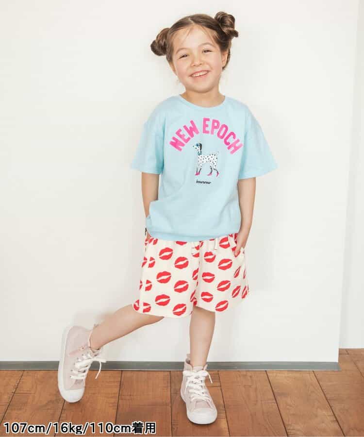 Japanese children's clothing BREEZE printed short-sleeved tops 80-140cm boys/girls summer TOPS