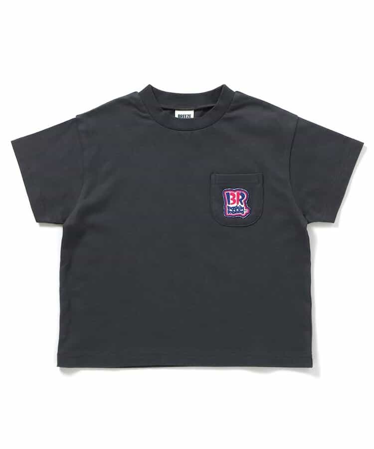 BREEZE x Baskin-Robbins Japanese Kids' Clothing: Ice Cream Print Tops (80-140cm) for Boys and Girls (Summer)