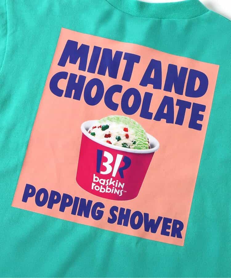 BREEZE x Baskin-Robbins Japanese Kids' Clothing: Ice Cream Print Tops (80-140cm) for Boys and Girls (Summer)
