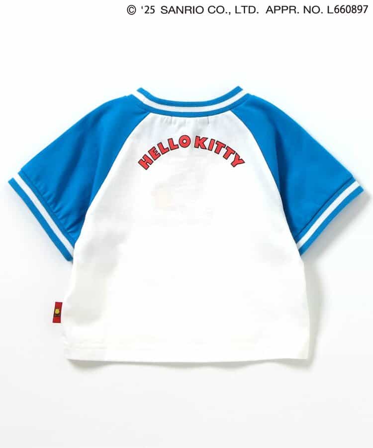 BREEZE x Sanrio Hello Kitty replica prints (80-140cm) for girls (Summer TOPS)