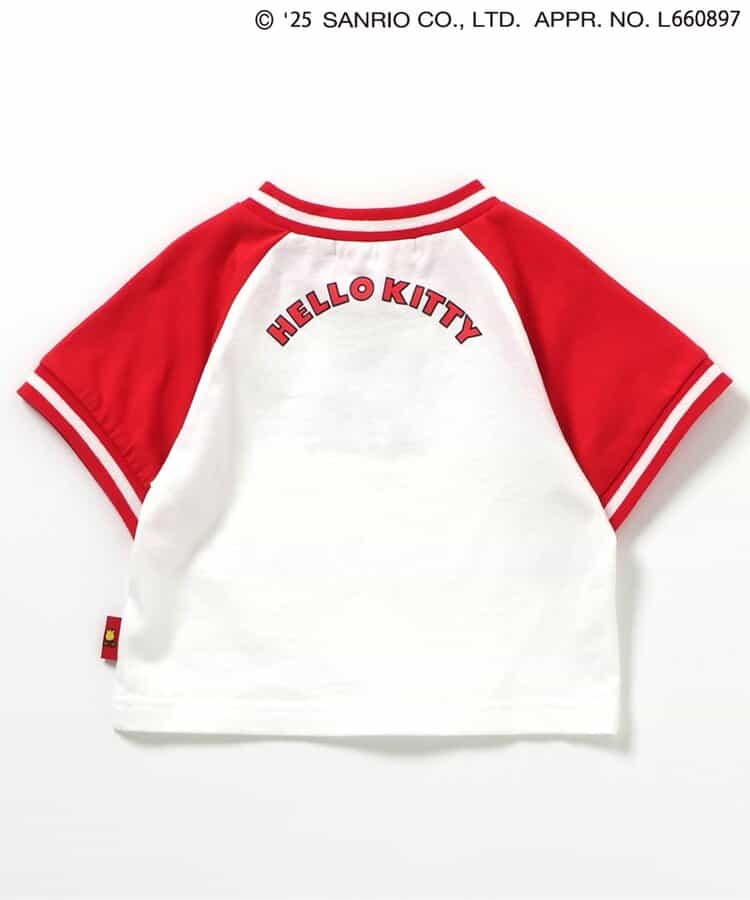 BREEZE x Sanrio Hello Kitty replica prints (80-140cm) for girls (Summer TOPS)